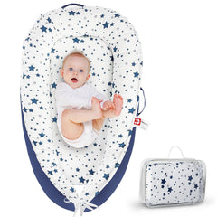 TEEAOE baby lounger with contoured structure for supervised tummy time