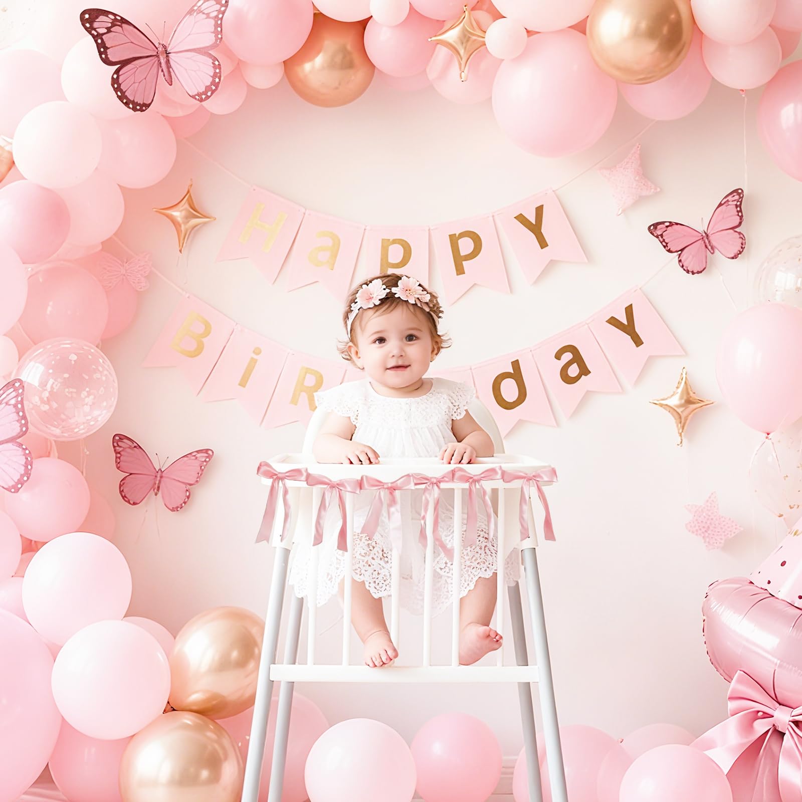 Teeloray satin ribbon bows offer cheerful color accents in the nursery