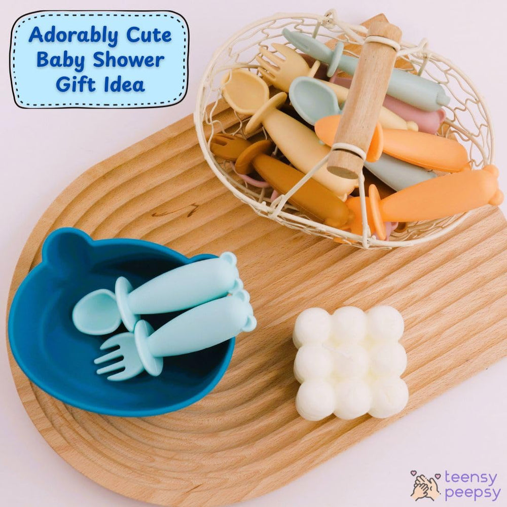 teensy peepsy fork silicone tip protects developing teeth during practice
