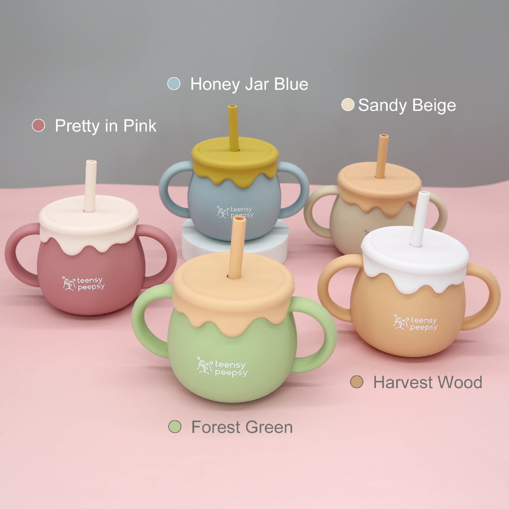 Teensy Peepsy gift-ready packaging makes the Honey Jar Pot a baby shower present.