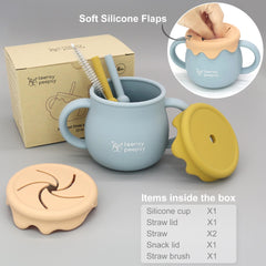 teensy peepsy honey jar pot snack lid image highlights mess-free snacking practice
