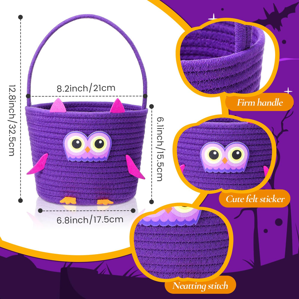 Teeneyou cotton rope basket—soft material for stylish candy storage.