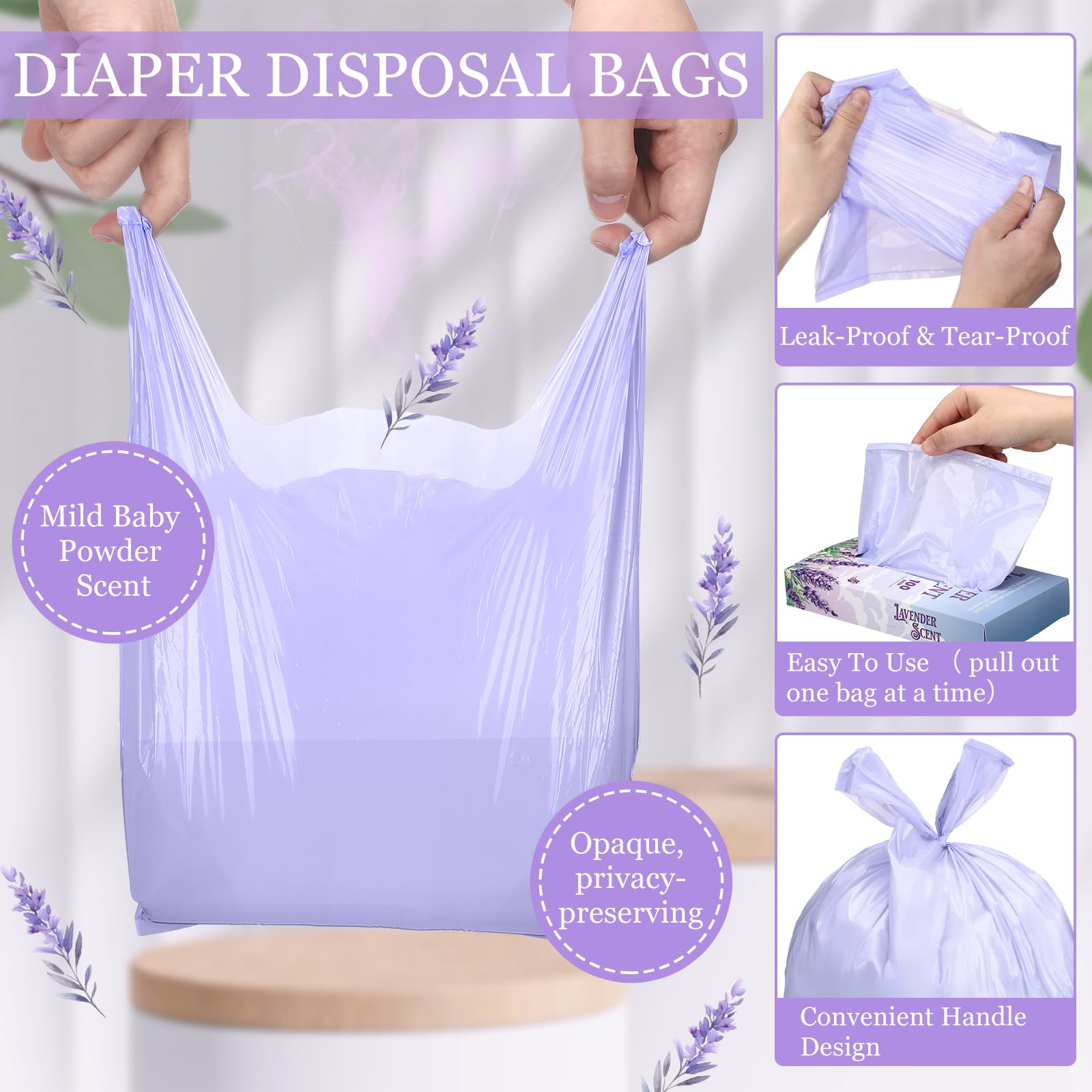 Teenyyou multi-purpose hygiene bags suitable for travel and home use