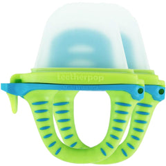 Teetherpop fillable feeder cap closed for spill-free storage and freshness
