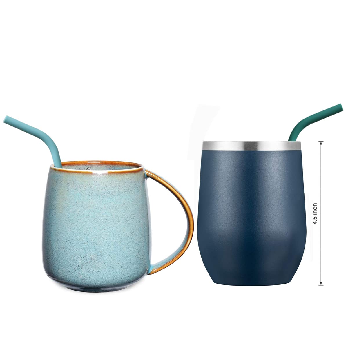 Tegion kids cups straw compatible for everyday use