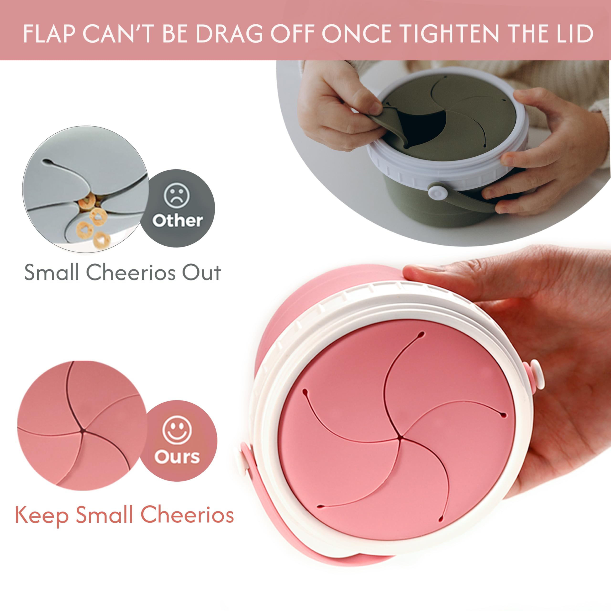 Tegion dishwasher-safe materials highlight quick cleaning after snacks.