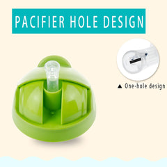 TEITEAI straw top fits Boon Nursh, promotes independent drinking with durable, easy-to-clean silicone.