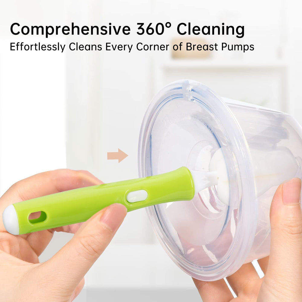 TEITEAI brushes shown compatible with Momcozy and other popular brands.