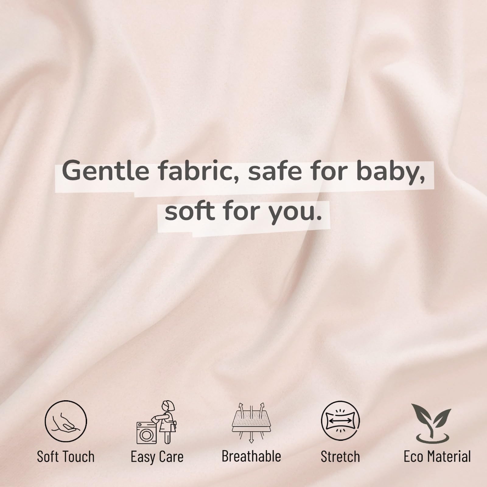 Teleamica easy-install removable cover saves time during care routines.
