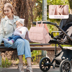 Telena diaper bag insulated bottle holders keep drinks at the right temperature
