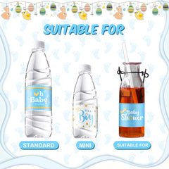 Teling metallic foil design labels add festive shine to bottles.