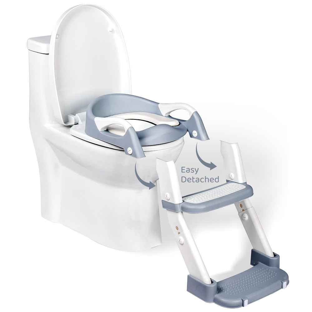 Temple Goods Co potty seat soft-seat and handles give comfortable grip during use.