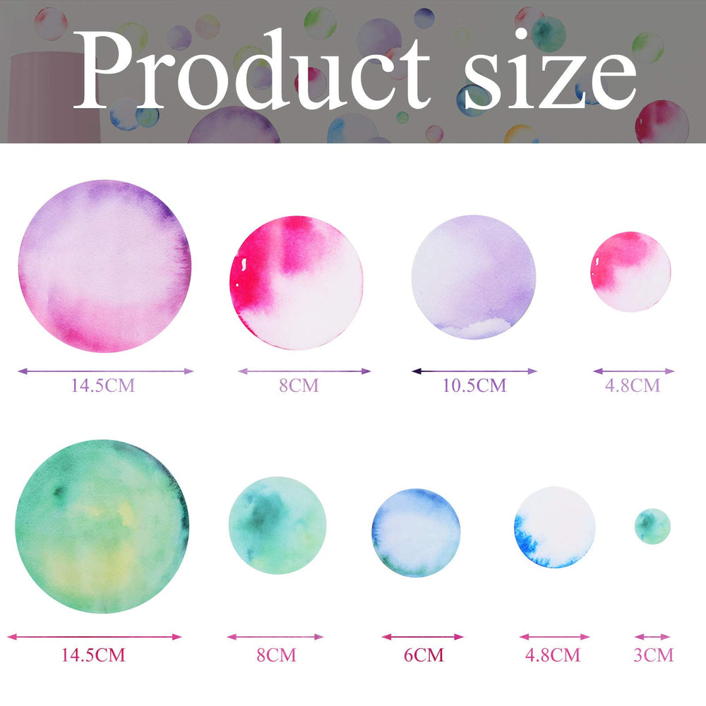 Tenare dots wall stickers brighten playrooms with playful circle patterns.