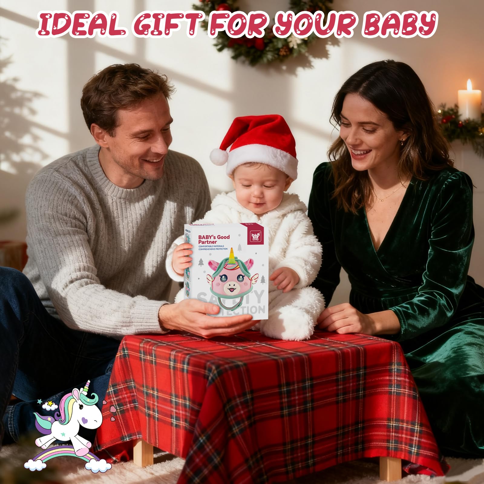 Tendccy Gift Pack Unicorn and Bear helmet ready for gifting
