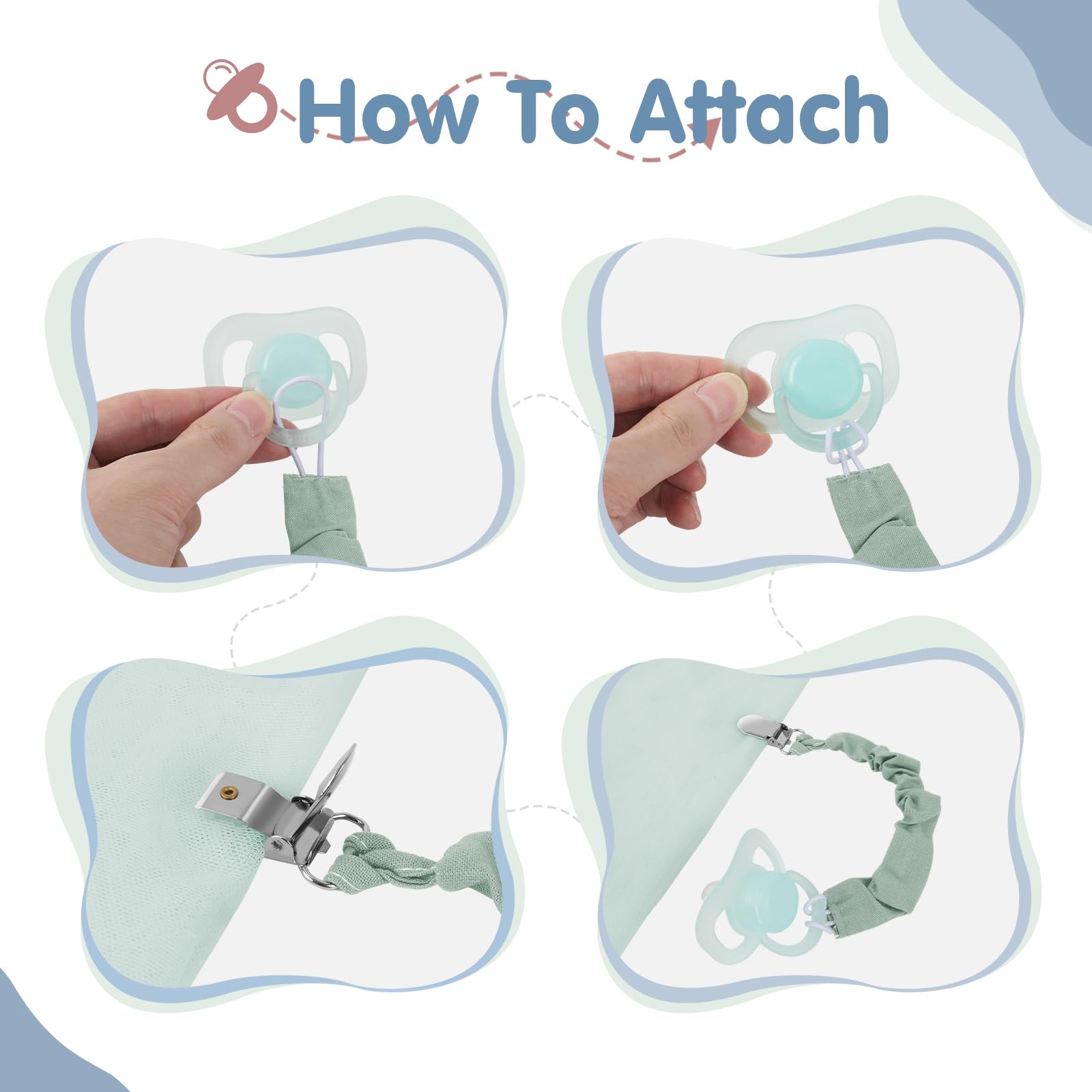 TenderBabe clip is easy to clean with warm soap