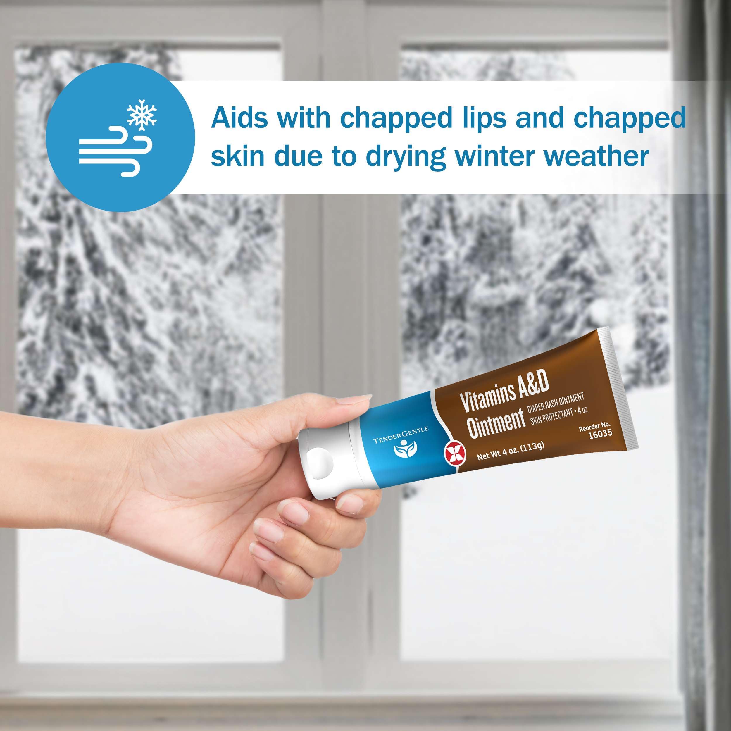 TenderGentle winter dry skin relief for cracked hands and lips