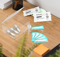 Tenmonth colostrum storage case portable demonstrates convenient on-the-go solution.