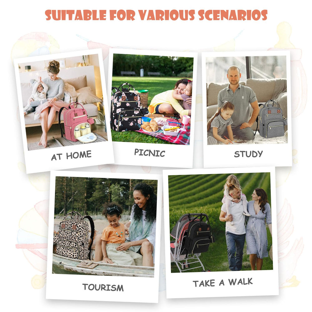 Tenot diaper bag color options offering style and practicality