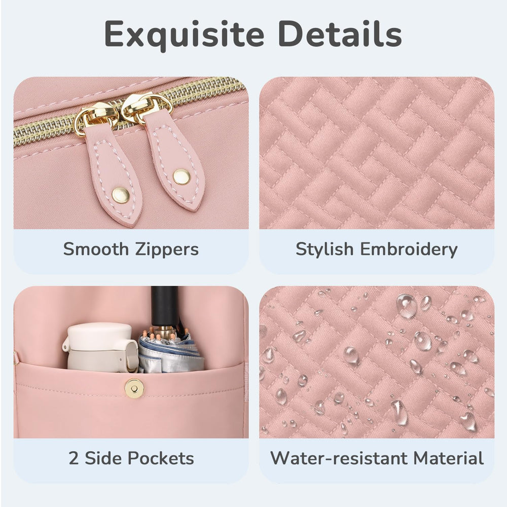 Tenot Diaper Bag Tote convertible design for tote, shoulder or crossbody wear