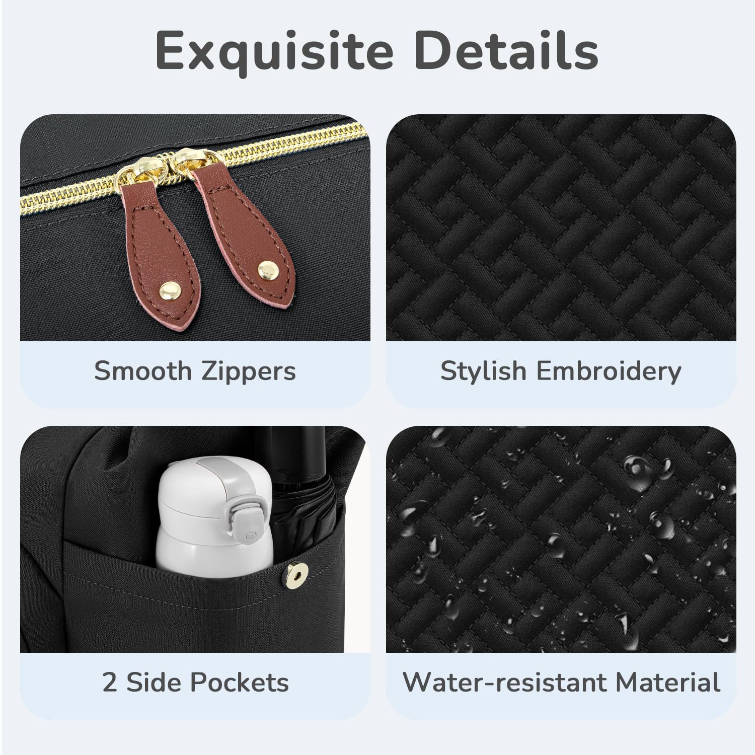 Tenot diaper bag tote convertible strap demonstrates versatile carrying options for any scenario.