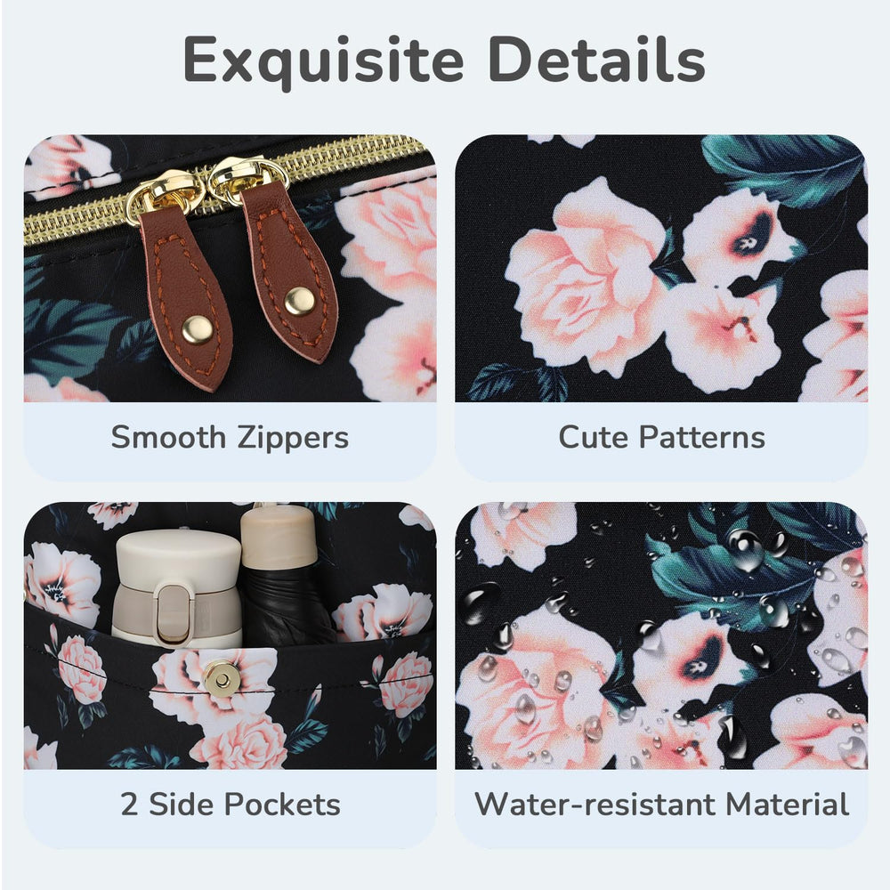 Tenot diaper bag tote luggage sleeve simplifies airport travel with hands-free convenience.