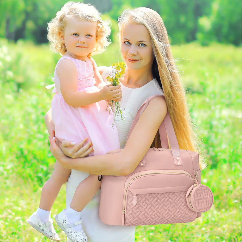 Tenot Diaper Bag Tote waterproof durable fabric withstands daily use