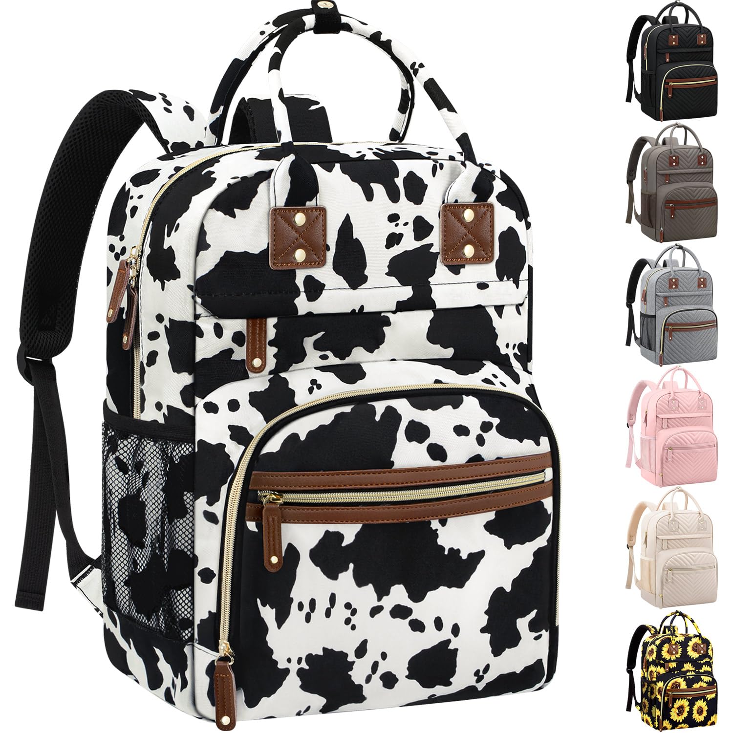 Tenot large-capacity diaper bag backpack interior organized for quick parenting