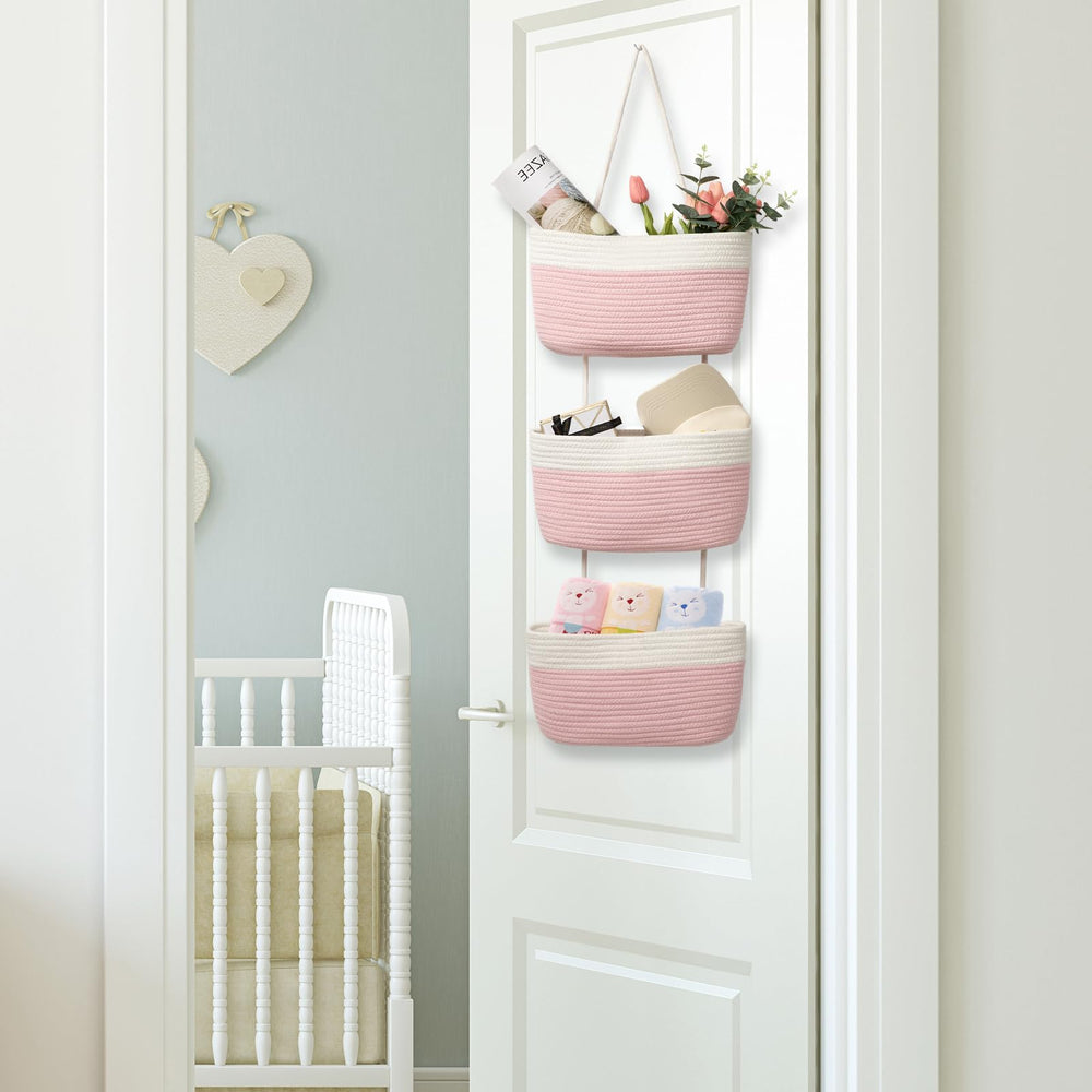 TeoKJ large-capacity basket holding towels, toys, or essentials