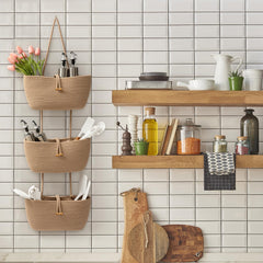 TeoKJ nursery organizer with toys and decor for a tidy space