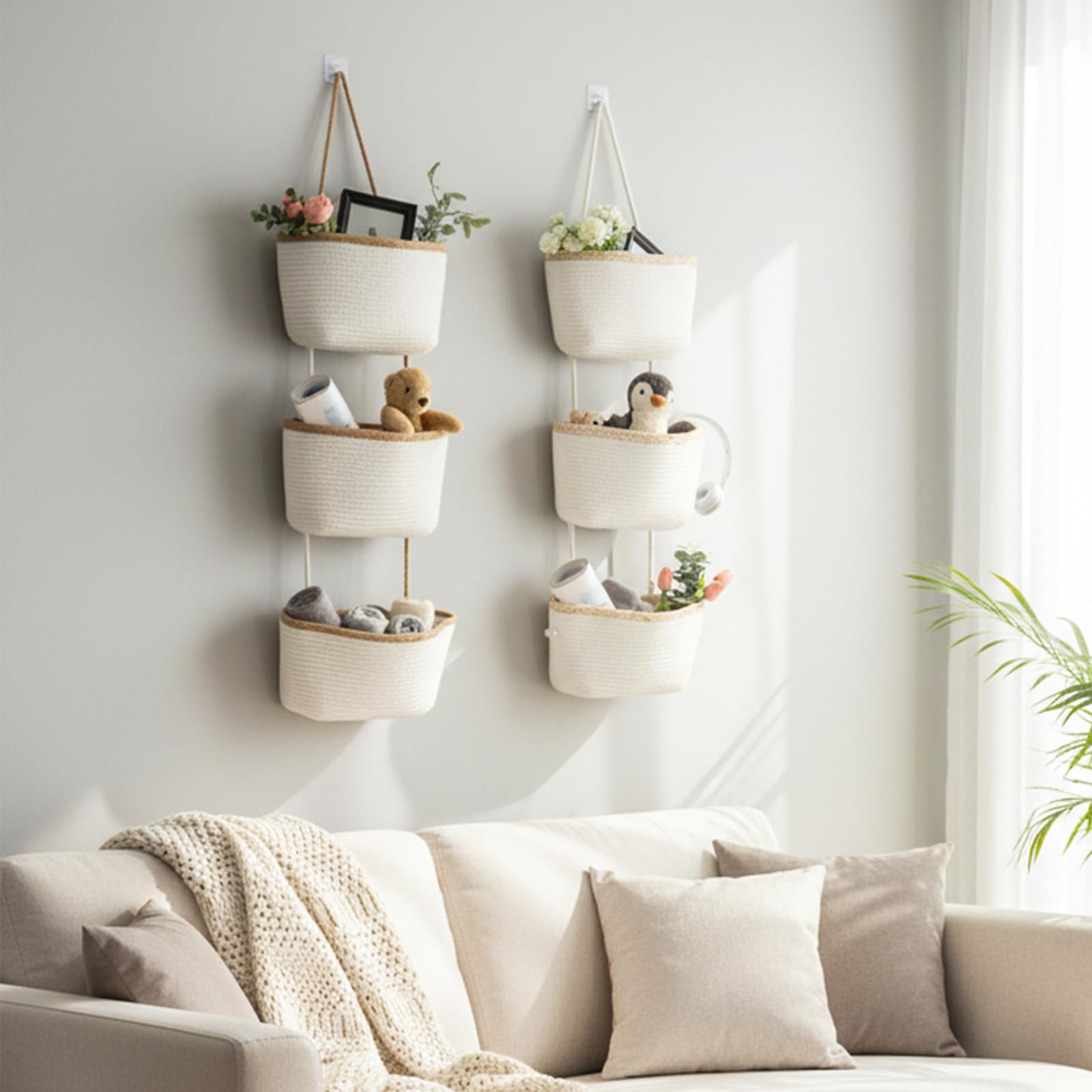 TeoKJ soft cotton material emphasizes skin-friendly, breathable storage solutions.