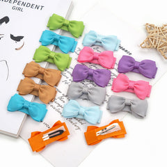 Tergy baby girls snap hair clip non-slip design keeps tiny hair in place all day