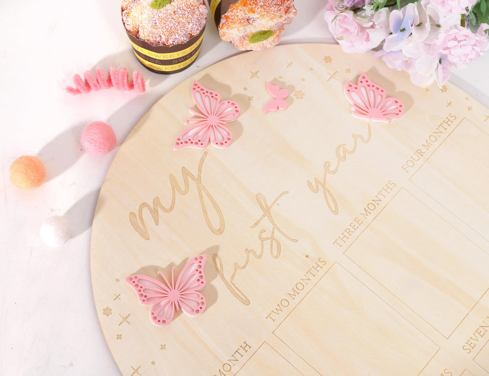 TERJIO durable wooden board resists fading for long lasting display.