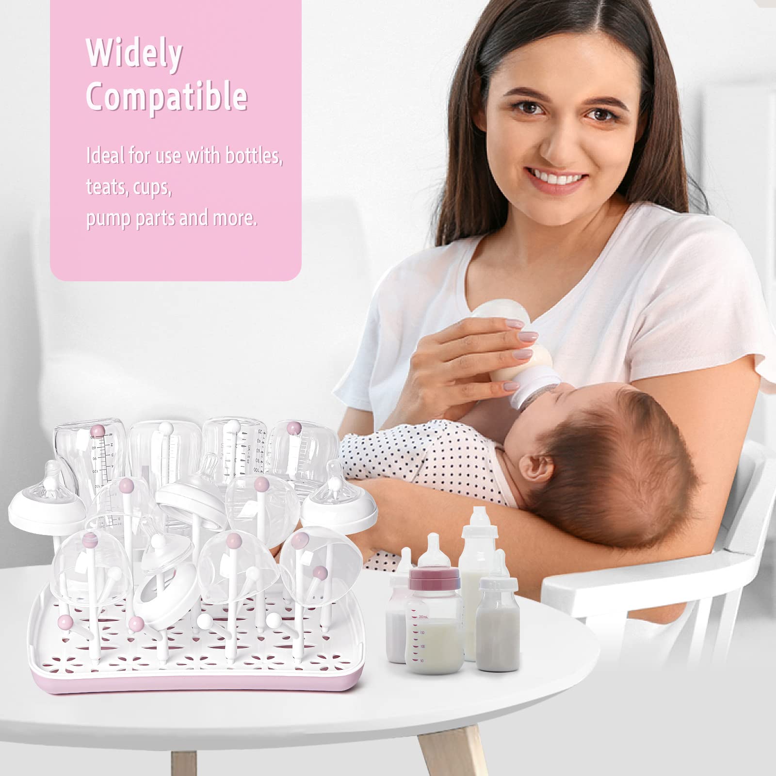 Termichy easy clean design rinses with soapy water and air dries.
