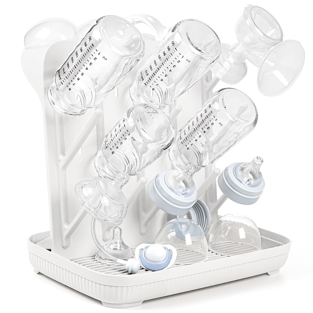 Termichy baby bottle drying rack vertical assembly design for space-efficient kitchen storage.