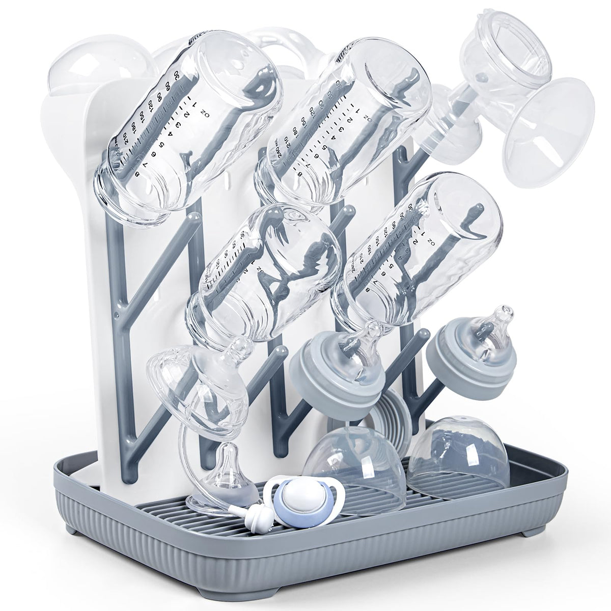 Termichy baby bottle drying rack vertical assembly saves counter space for busy kitchens