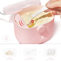 Termichy formula dispenser pink side handle, easy to carry in bags
