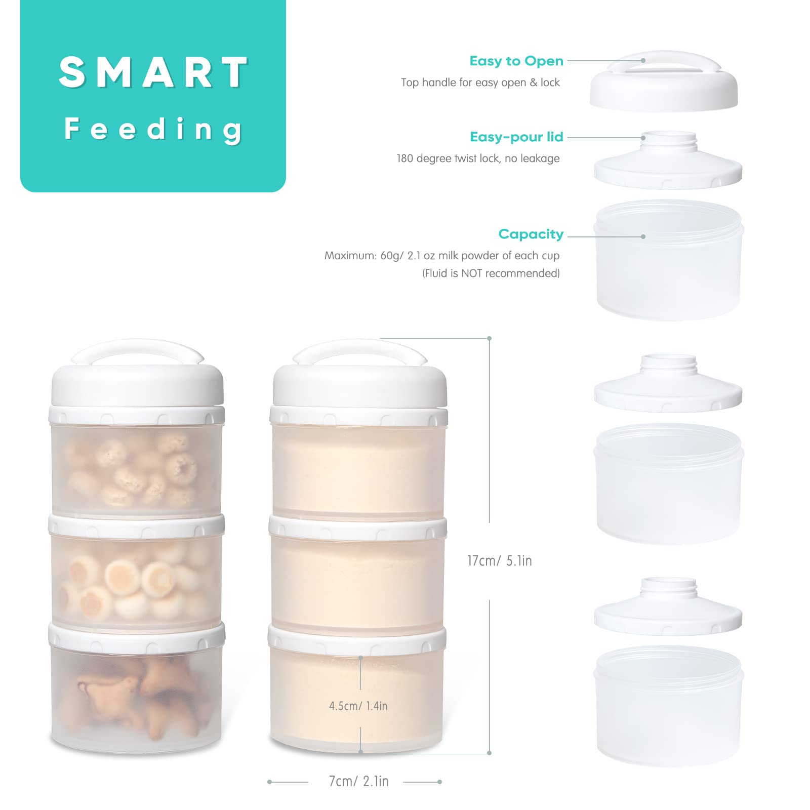 Termichy independent funnel dispenser demonstrates flexible use and mess-free pouring on travel.
