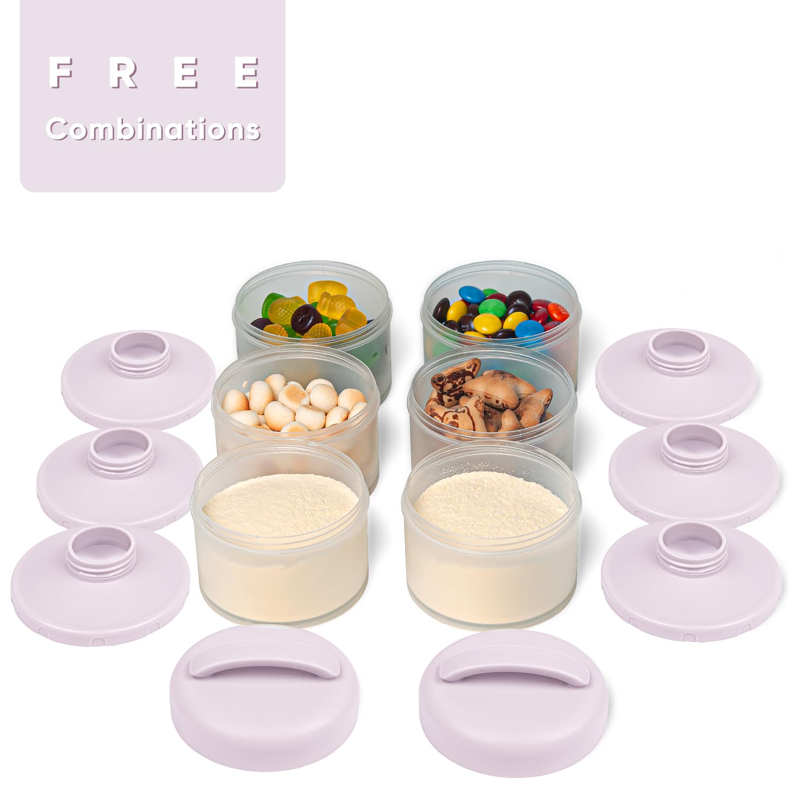 Termichy independent funnels and compartments enable flexible feeding setups