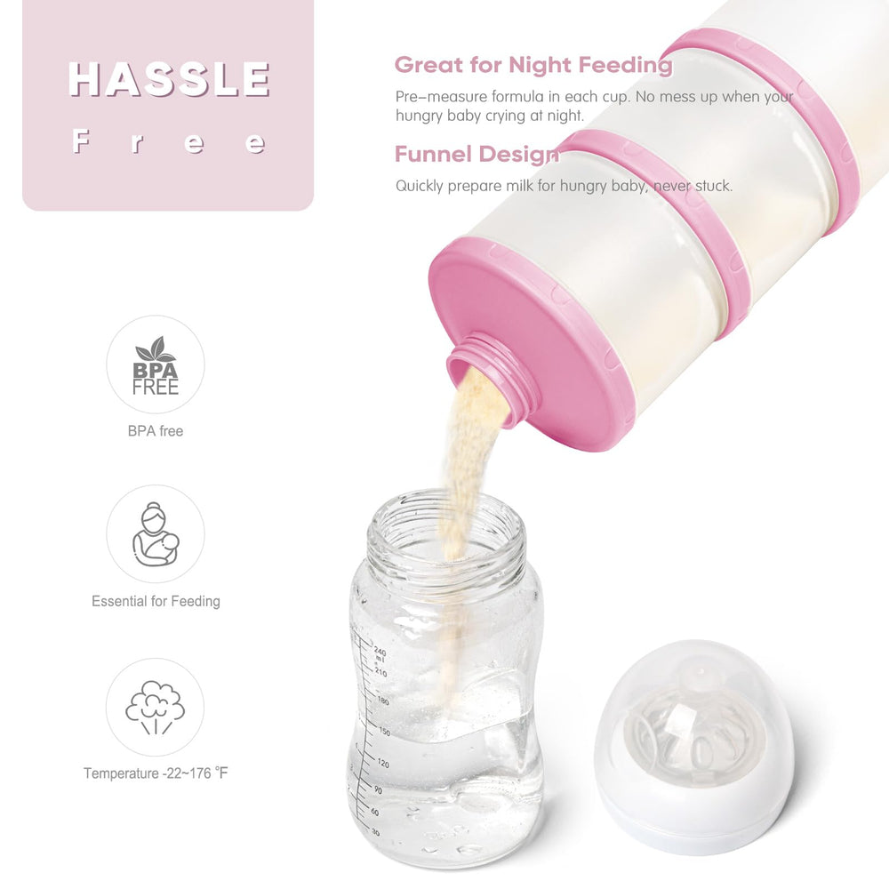 Termichy night feeding helper speeds bottle prep with quick powder dispense