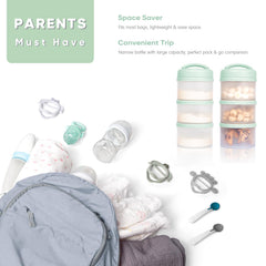 Termichy night-time feeding pre-measured container enables fast bottles in the dark.