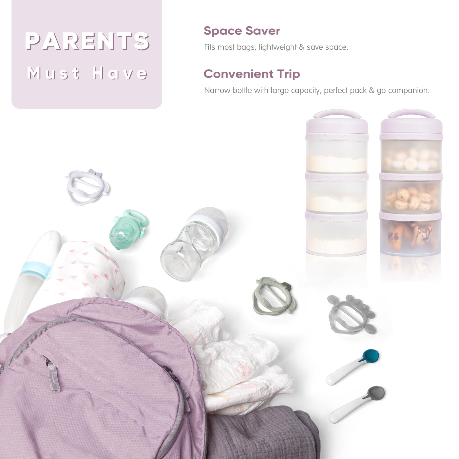 Termichy night-time feeding pre-measured formula for late-night bottle prep