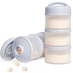 Termichy stackable dispenser compartments open for easy loading on the go.