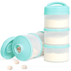 Termichy stackable dispenser mint compartment highlighting independent spouts for precise, mess-free dosing.