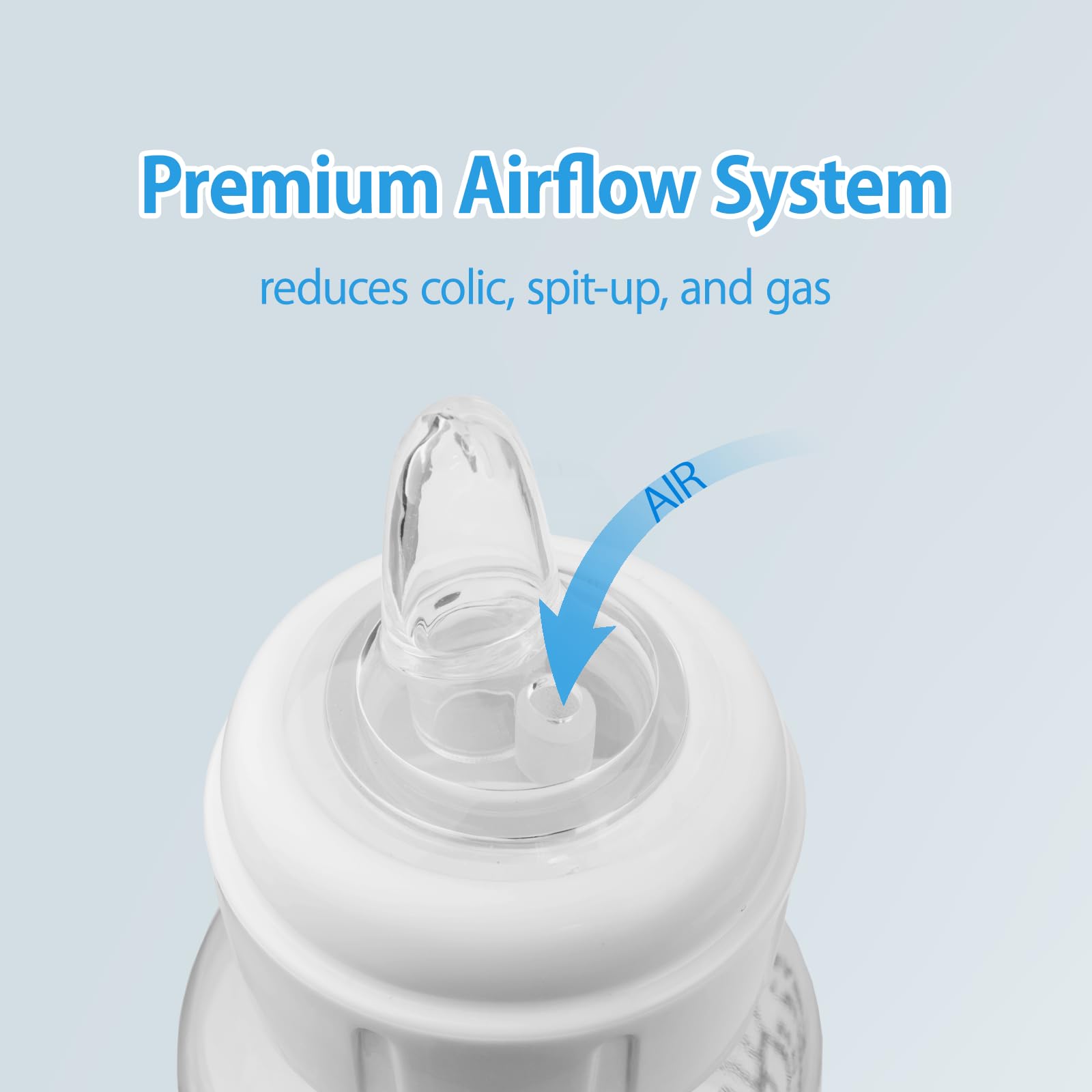 TERPINK easy-clean spout that can be boiled for sterilization