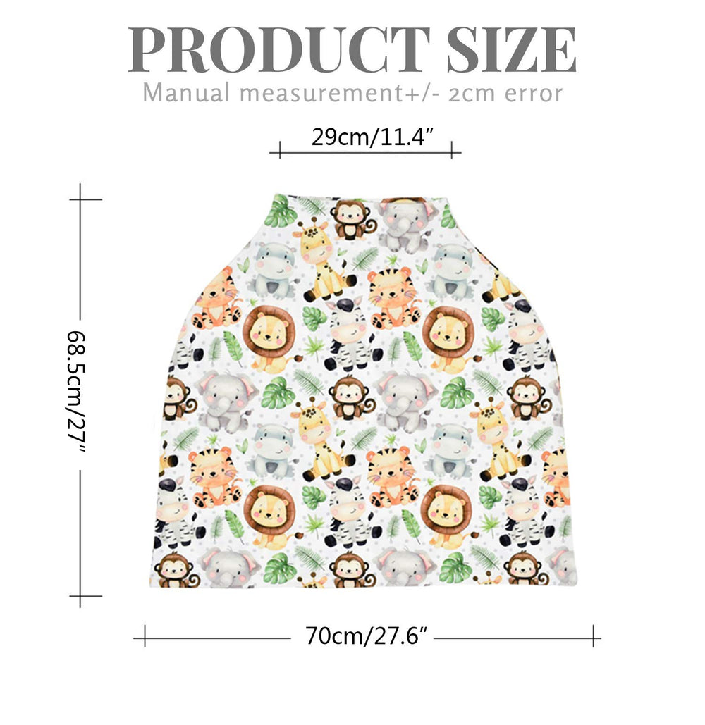 Terriboo zoo design stretches to cover car seats and cribs