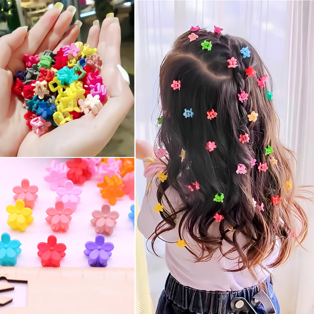 Tesvyns girls hair clip bun decorator helps create cute updos.