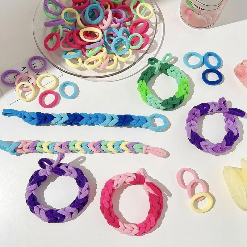 Tesvyns hair ties for toddlers and kids suitable for ponytails and braids