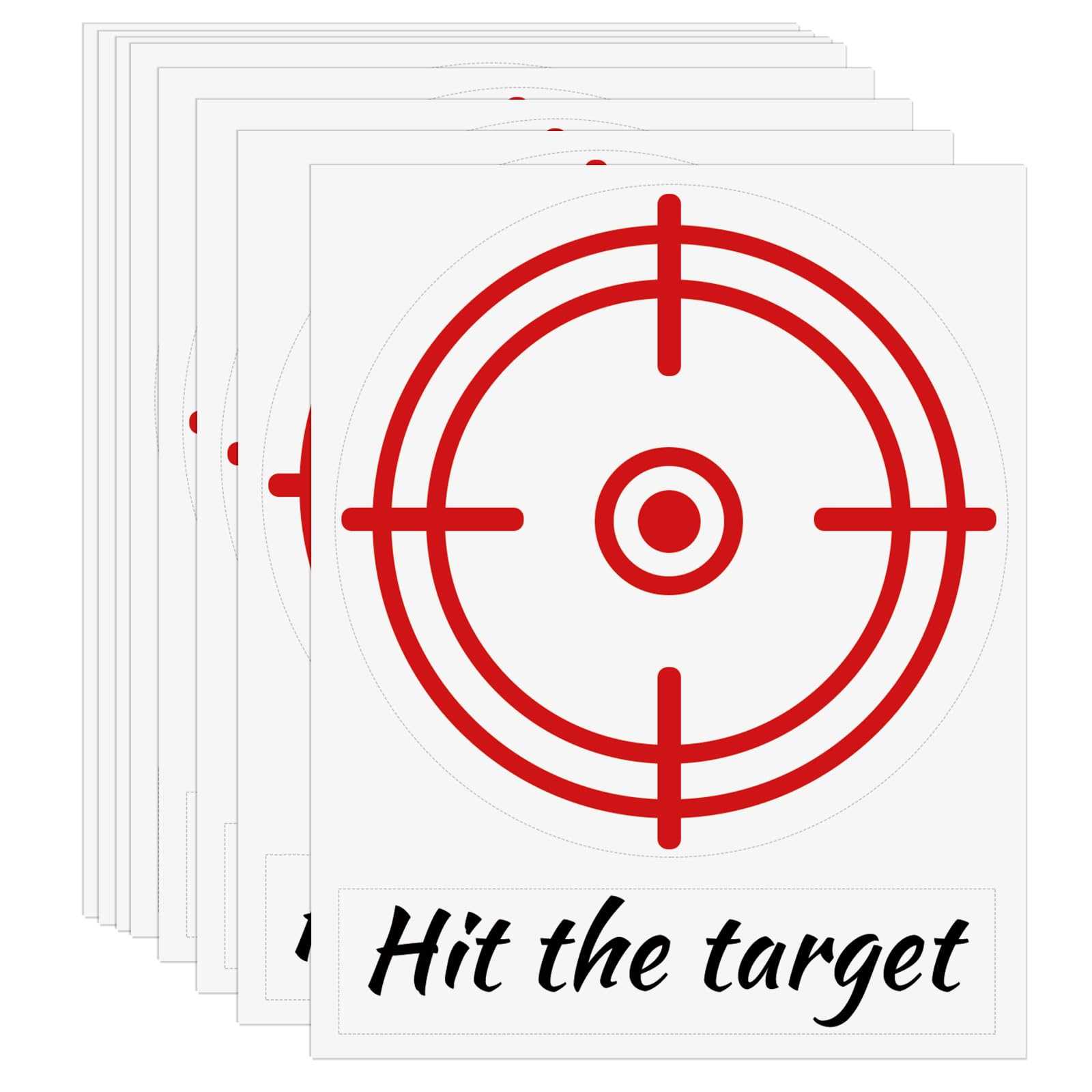 TESWEY toilet target stickers applied inside the bowl for easy potty training.