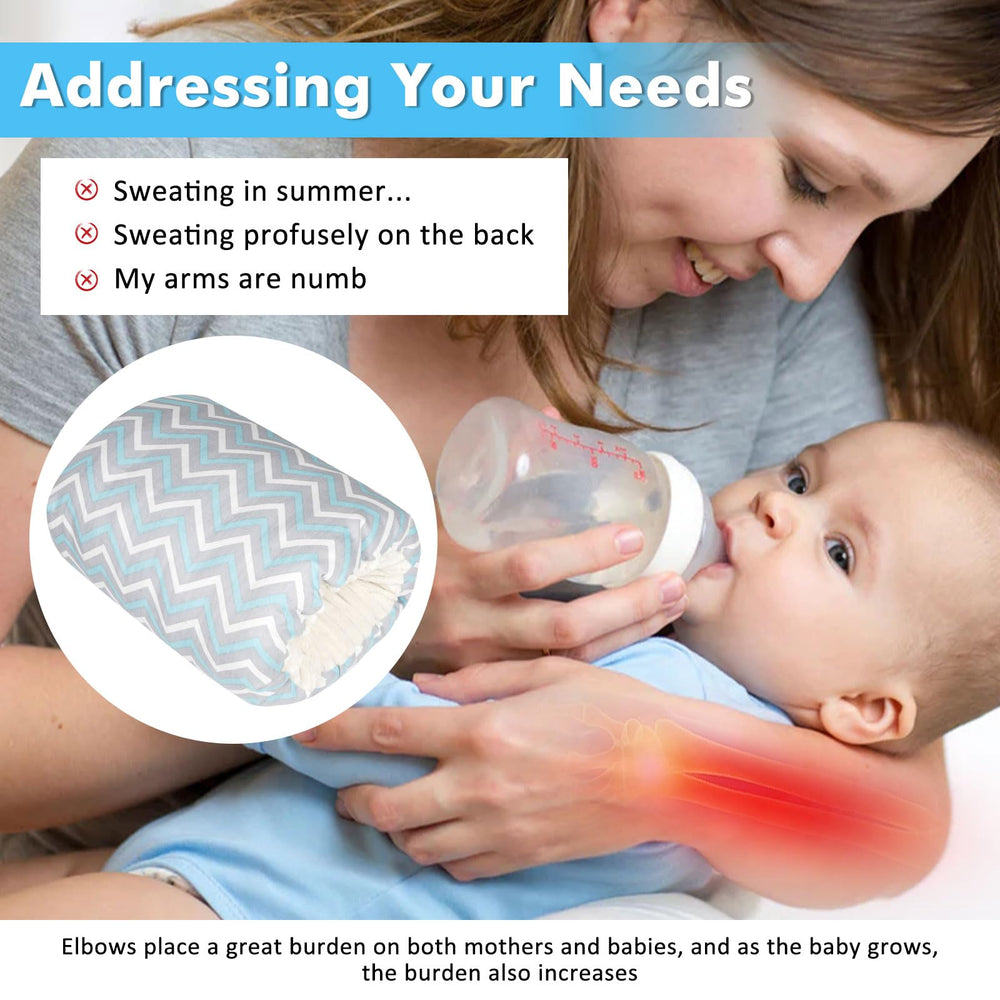 TEUOPIOE Baby Feeding Arm Pillow compact size 23x21 cm.