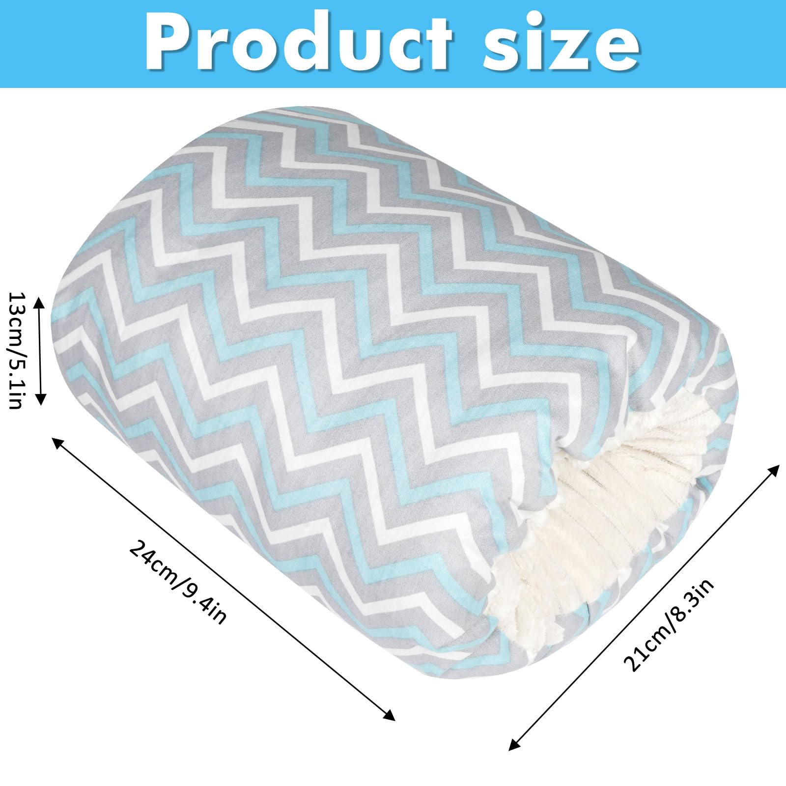 TEUOPIOE Baby Feeding Arm Pillow multi purpose for bottle and breastfeeding.